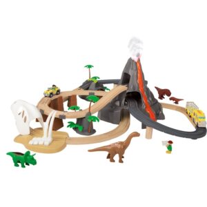 Játékos vasúti készlet DINOPARK