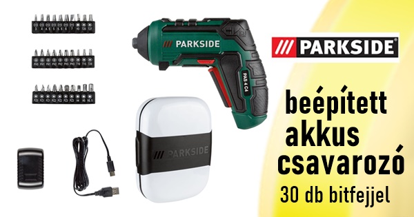 PARKSIDE csavarhúzó, praktikus kofferben, saját beépített akkuval PAS 5 D5 - Image 7
