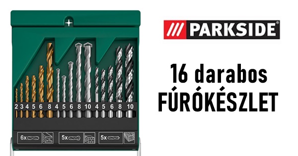 PARKSIDE Fúrószár készlet 16 darabos PBS 16 A2 - Image 3