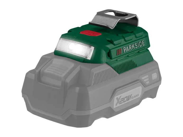 PARKSIDE Akkus ledlámpa és USB adapter PAA 20-Li B3