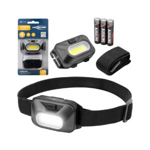 Szuper erős fejlámpa COB LED - ANSMANN HD120B