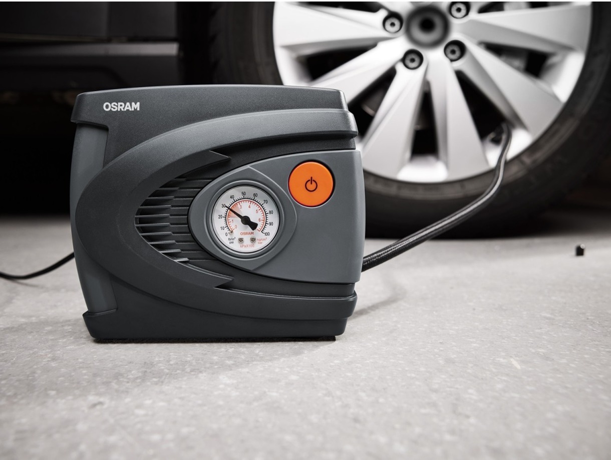 OSRAM Autókerék és matracpumpa, kompresszor 12V szivargyújtós OTI610 - Image 4