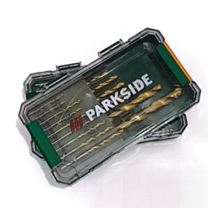 Kiváló minőségű Parkside fémfúrókészlet, 1,5-10 mm-es méretben