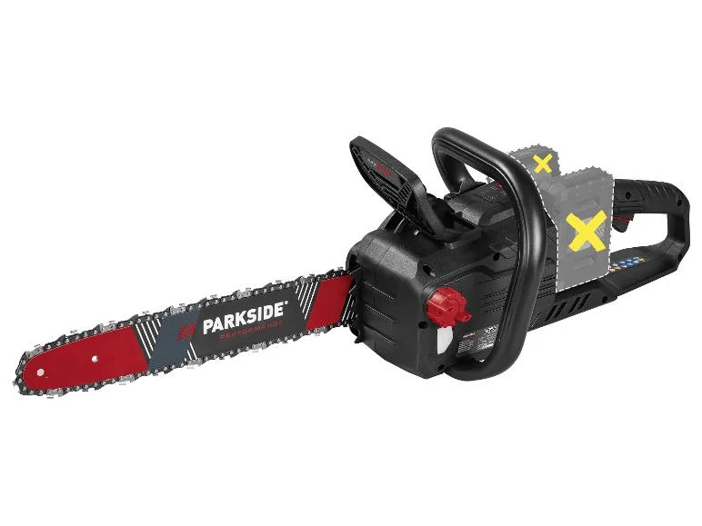 Parkside performance akkus láncfűrész PPKSA 40-Li B2 + 2db smart akku + dupla töltő - Image 8