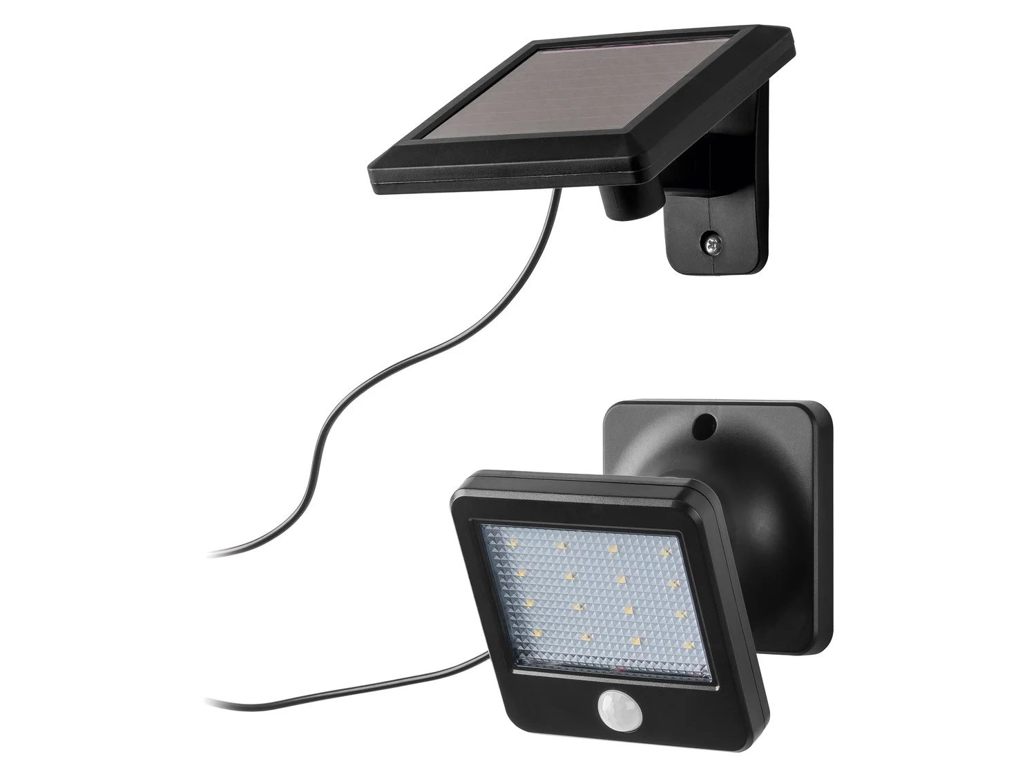 LIVARNO Napelemes LED reflektor, szenzoros fényvető 16 LED-del és mozgásérzékelővel