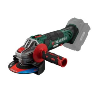 PARKSIDE PWSA 20-Li C3 125 mm-es akkus flex – szabályozható fordulattal