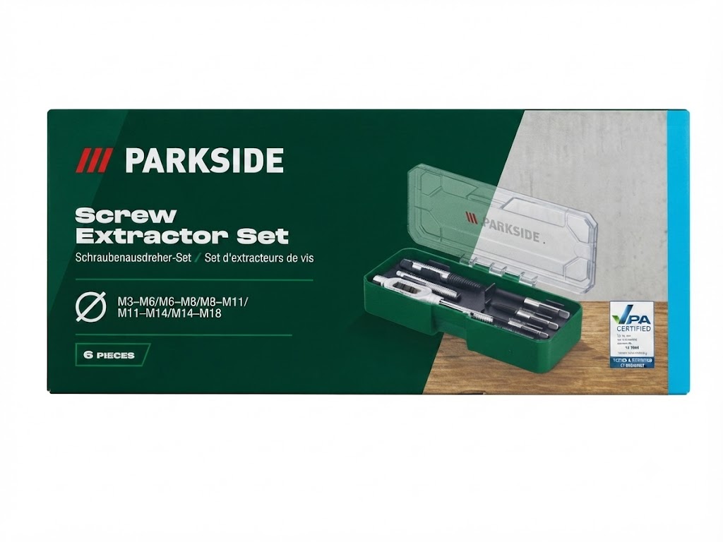 Parkside Csavarhúzó készlet, 6 részes