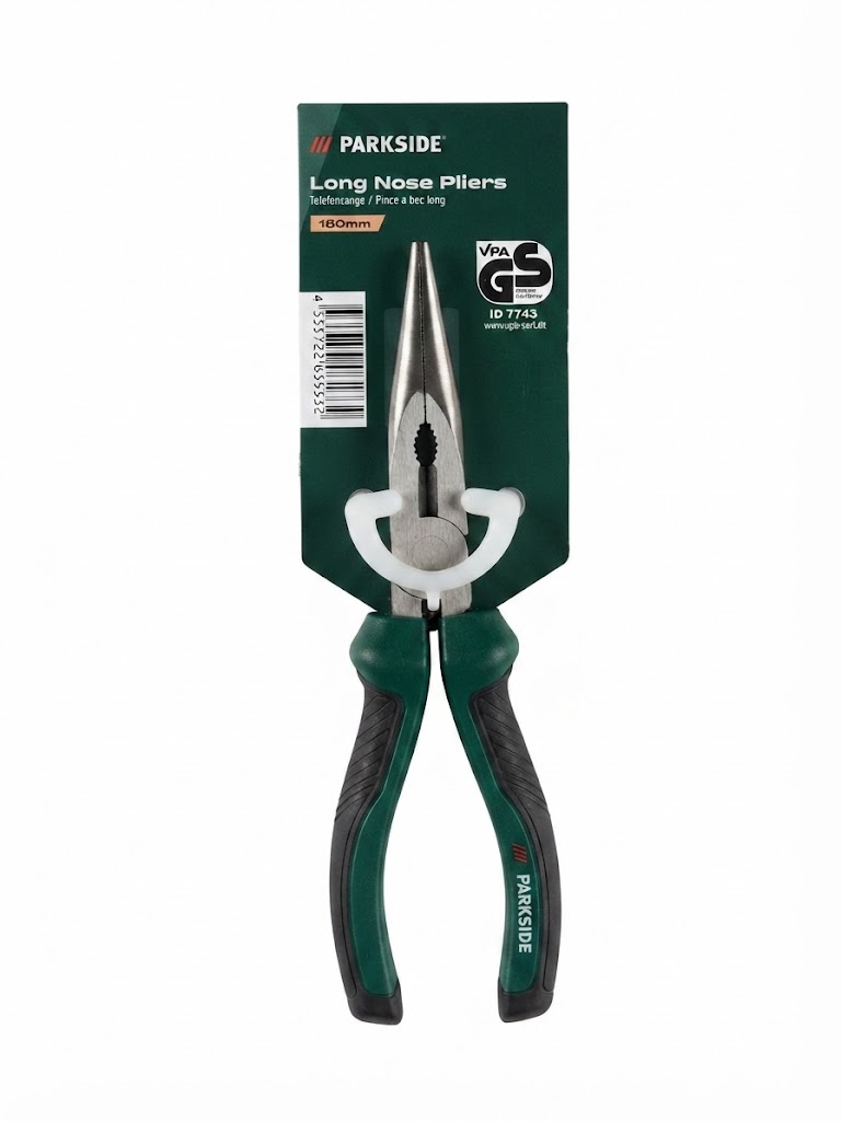Parkside Szerelőszerszám Hosszú csőrű fogó 180mm