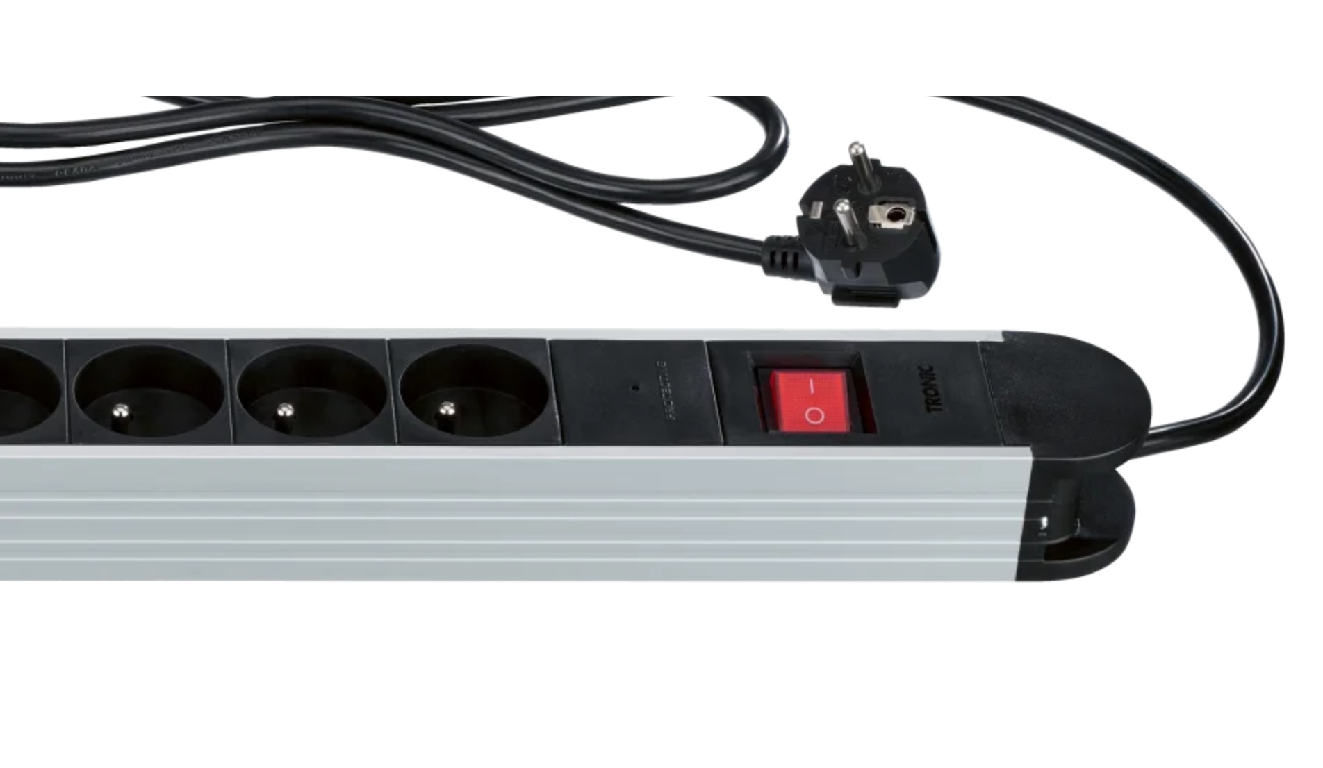 TRONIC minőségi aluminium hosszabbító, elosztó 6 utas - Image 3