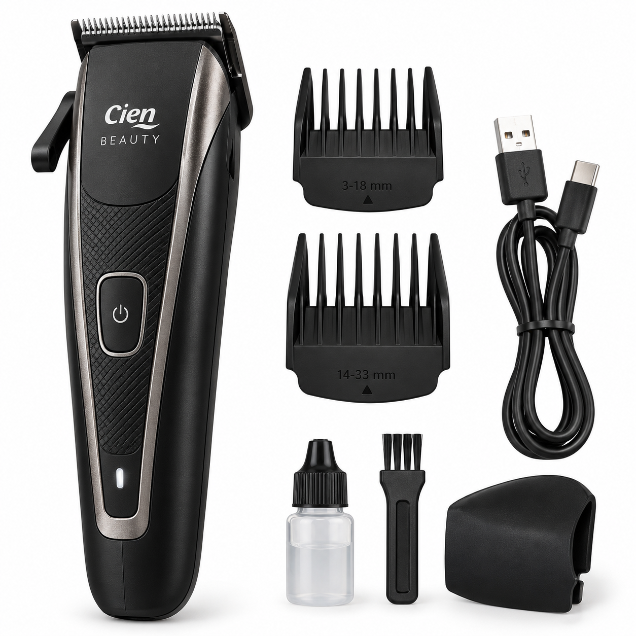 CIEN BEAUTY CHA 3.7 A2 akkumulátoros hajvágógép – praktikus otthoni megoldás - Image 2